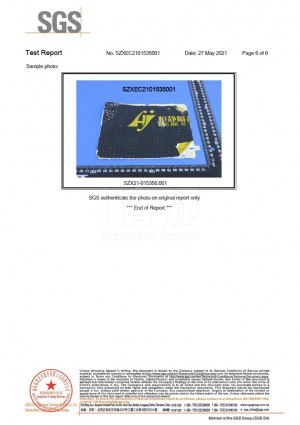 鋁箔隔音膠-SGS無重金屬測試 符合歐盟RoHS指令2011/65/EU附錄II的修正指令(EU)2015/863的限值